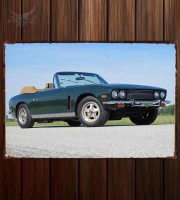 Металлическая табличка Jensen Interceptor Convertible (MkIII)
